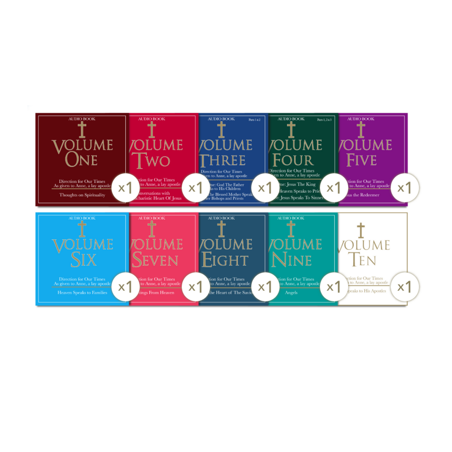 Set of Volumes - Audiobook Version