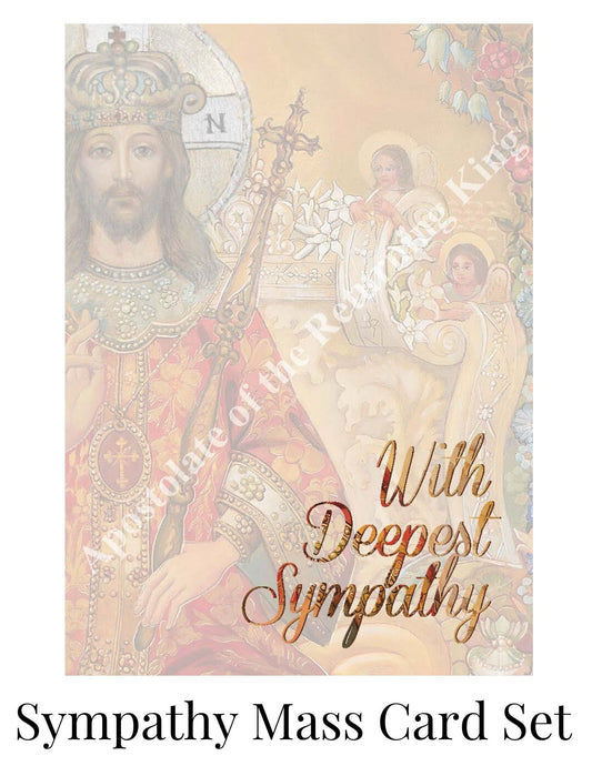 Mass Card Set- With Deepest Sympathy