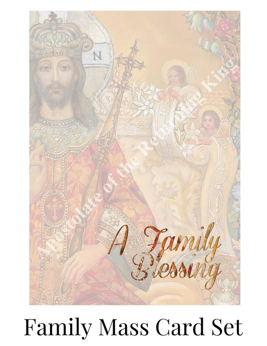 Mass Card Set- A Family Blessing