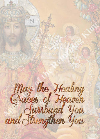 Healing Graces Mass Card